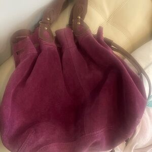 Lucky bag, suede